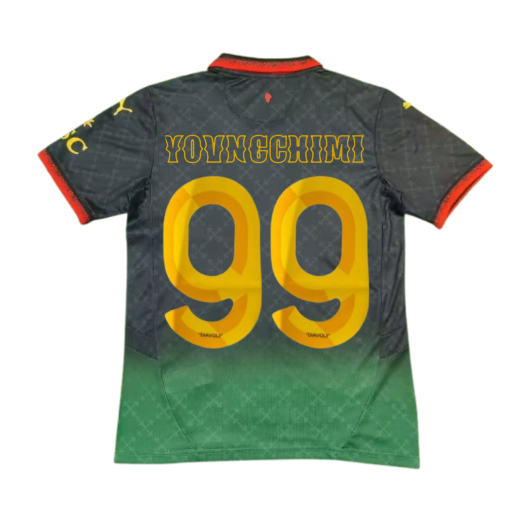 Camiseta de Yovngchimi x Milan